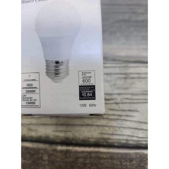 Longstar LED Light Bulb 7W 3000K 600LM 120V 60Hz Warm White Lightbulb Lot of 2 - Picture 9 of 13
